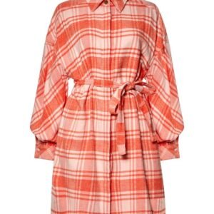 Arla Flannel Shirt Dress
