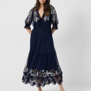 Ambre Embroidered Maxi Dress